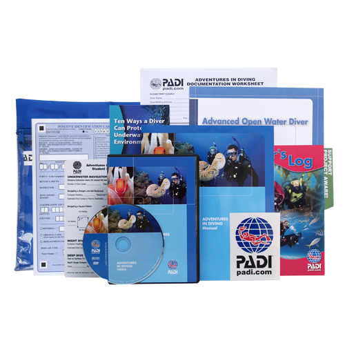 PADI ADVANCED COURSE CREW PAK
