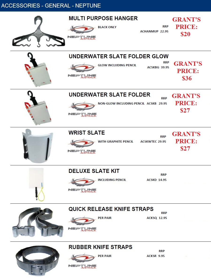 DIVE ACCESSORIES