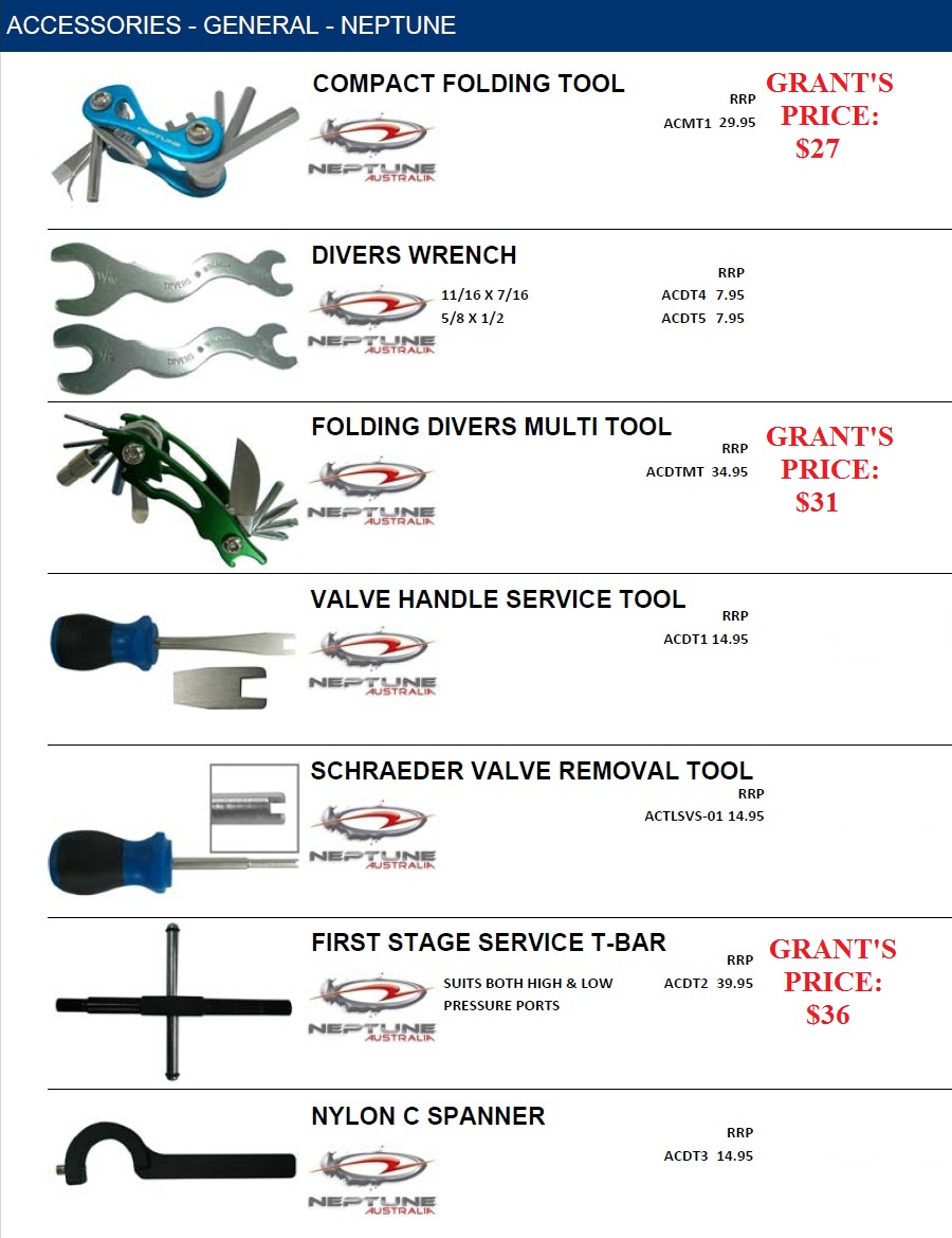 DIVE ACCESSORIES
