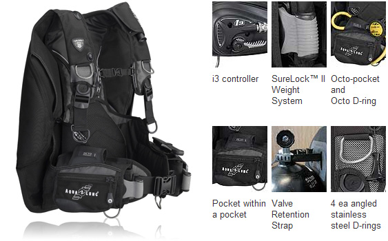 AQUA LUNG DIMENSION i3 BCD