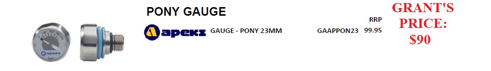 APEKS PONY GAUGE