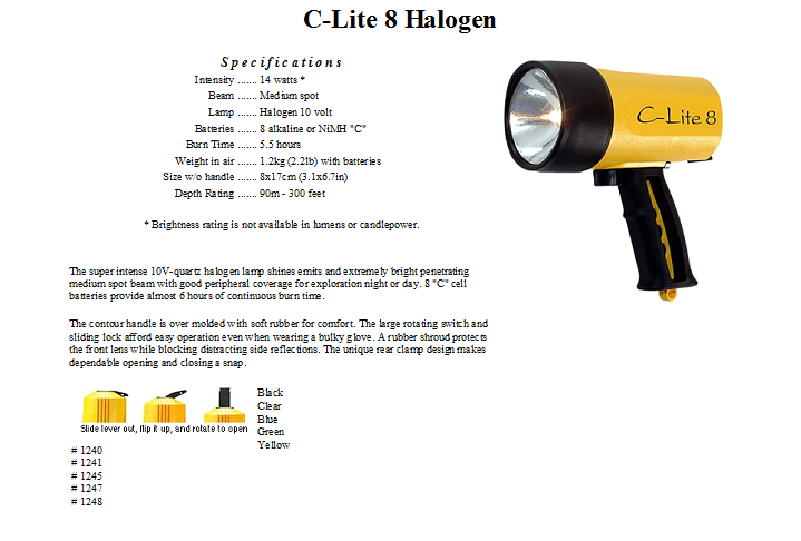 C-LITE-8-HALOGEN