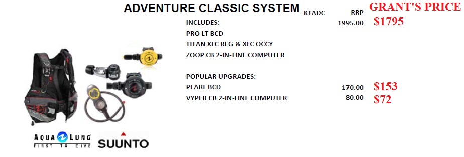 ADVENTURE CLASSIC SYSTEM