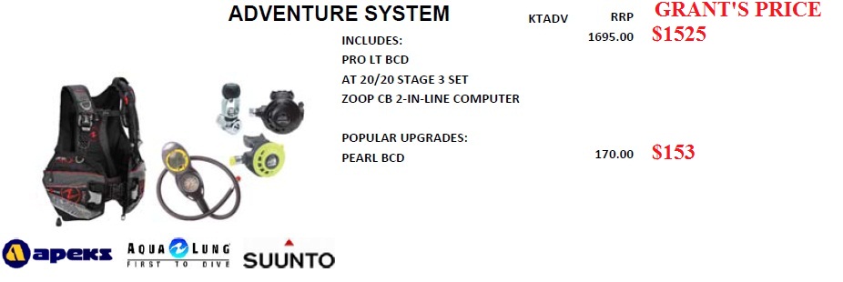 ADVENTURE DIVE SYSTEM