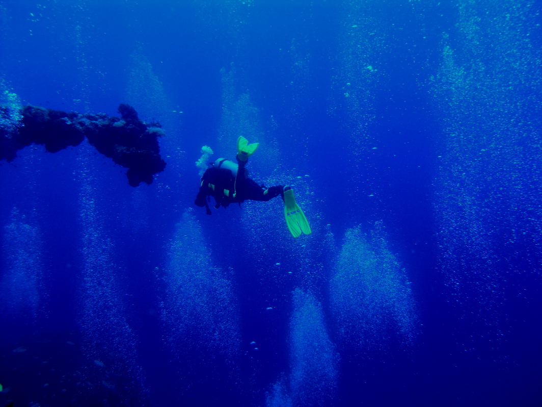 Grant Deep Diving on the Wrecks in Truk Lagoon