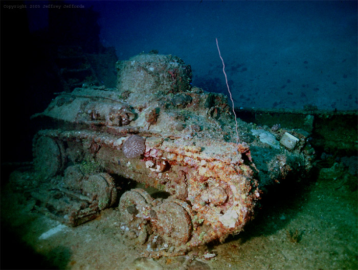 Nippon Tank - Many are to be Found on Wrecks in Truk