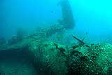 B-25 Mitchell bomber wreck