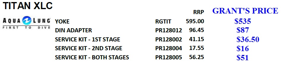 TITAN XLC PRICE