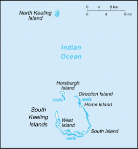 Cocos Keeling Map