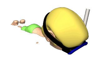 Snorkeling Boy Swimming Animation