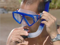 Correct snorkel placement